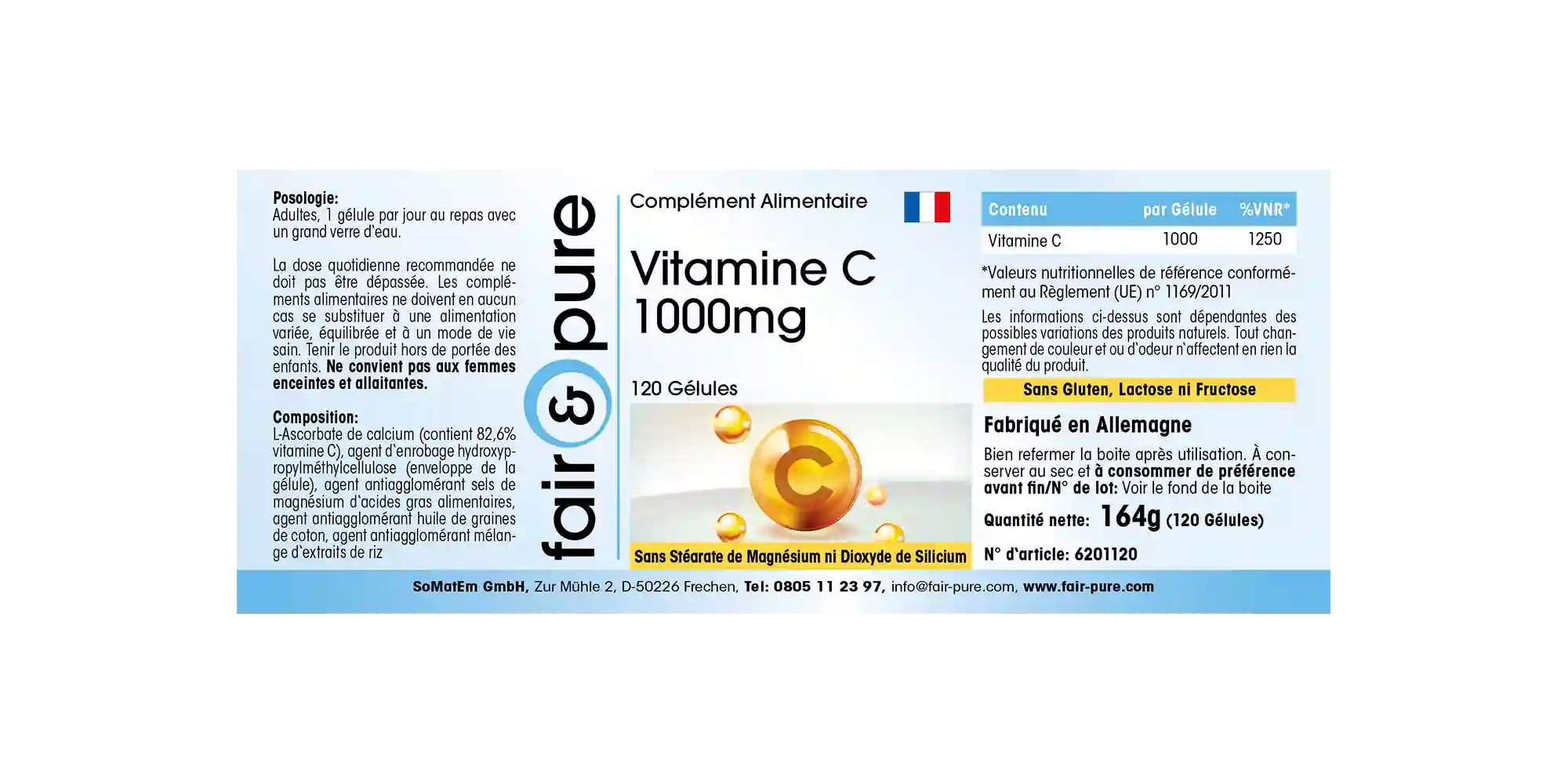 L-Histidine 500mg