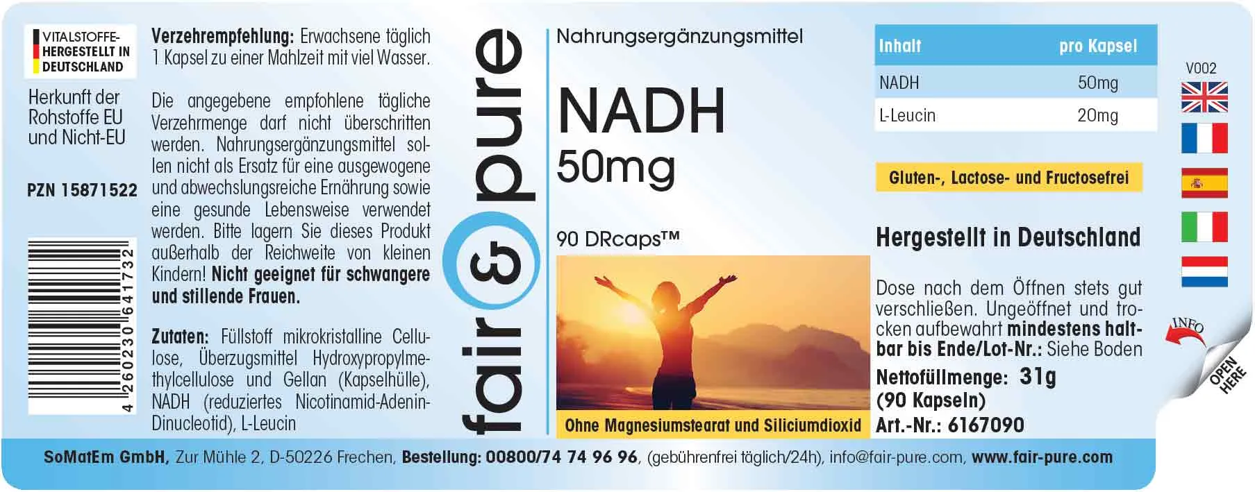 NADH 50mg