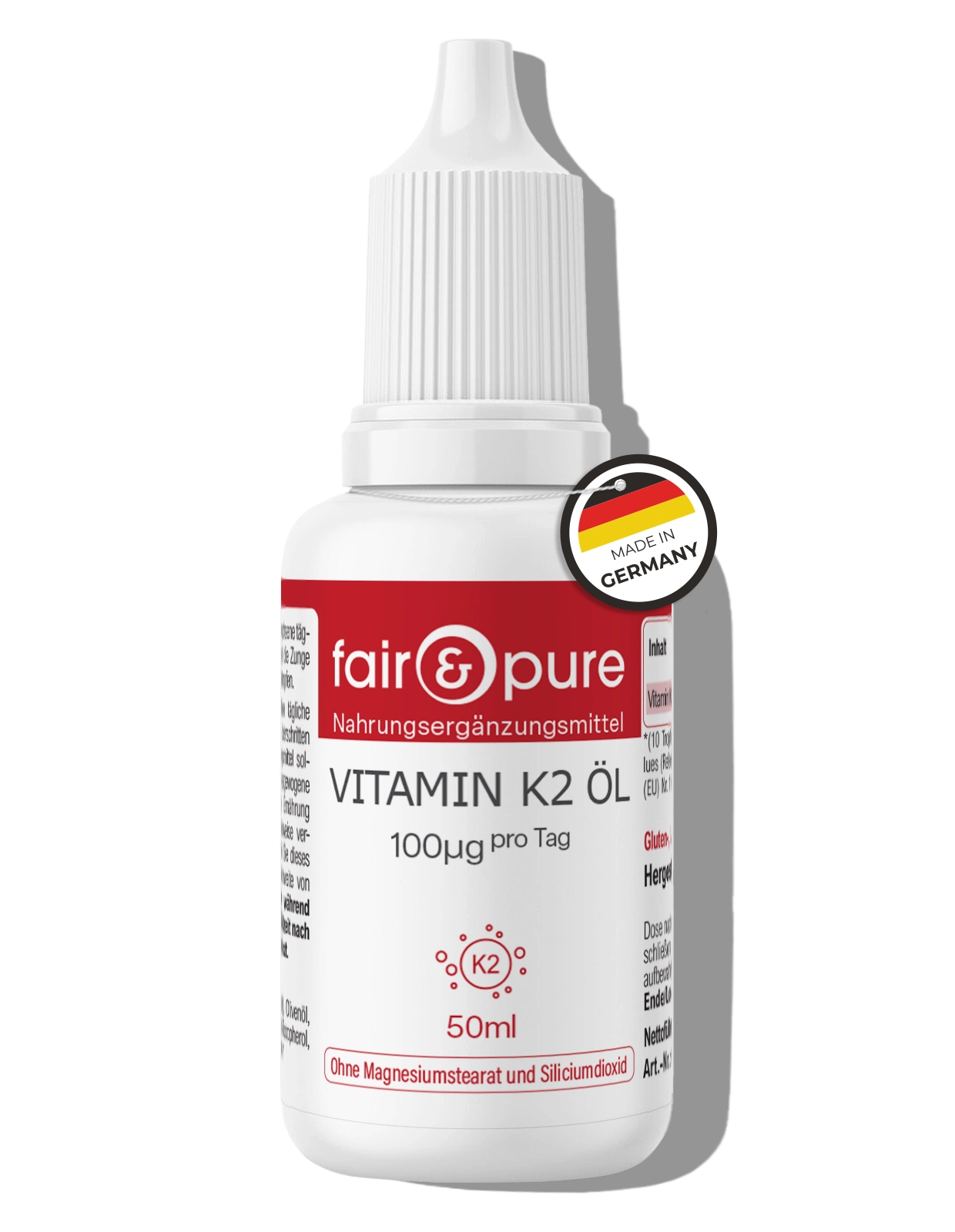 Huile de Vitamine K2 100µg