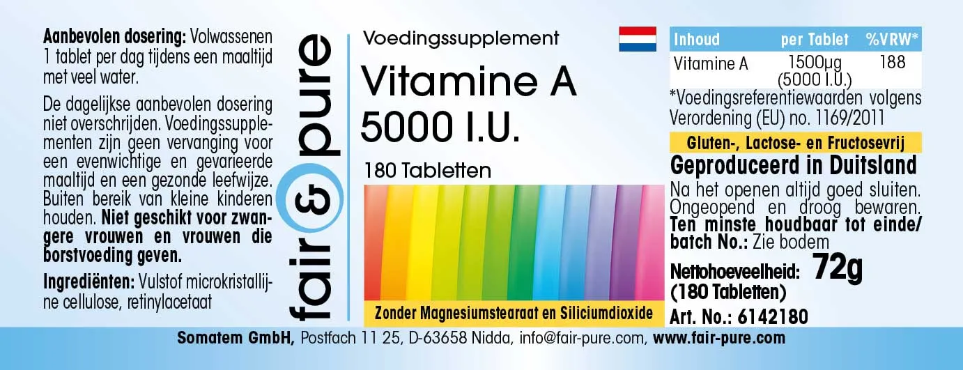 Vitamin A 5000 I.E