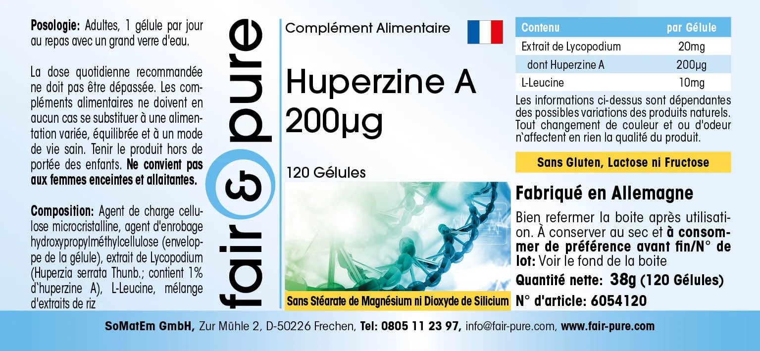 Huperzine A 200µg