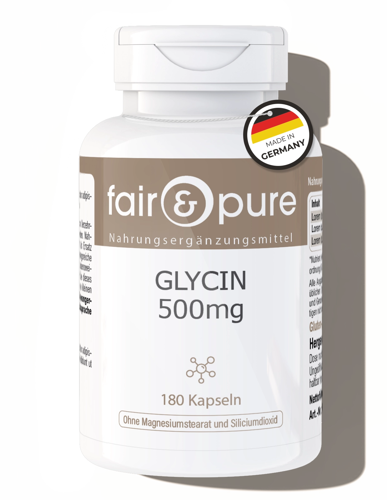 Glicina 500mg