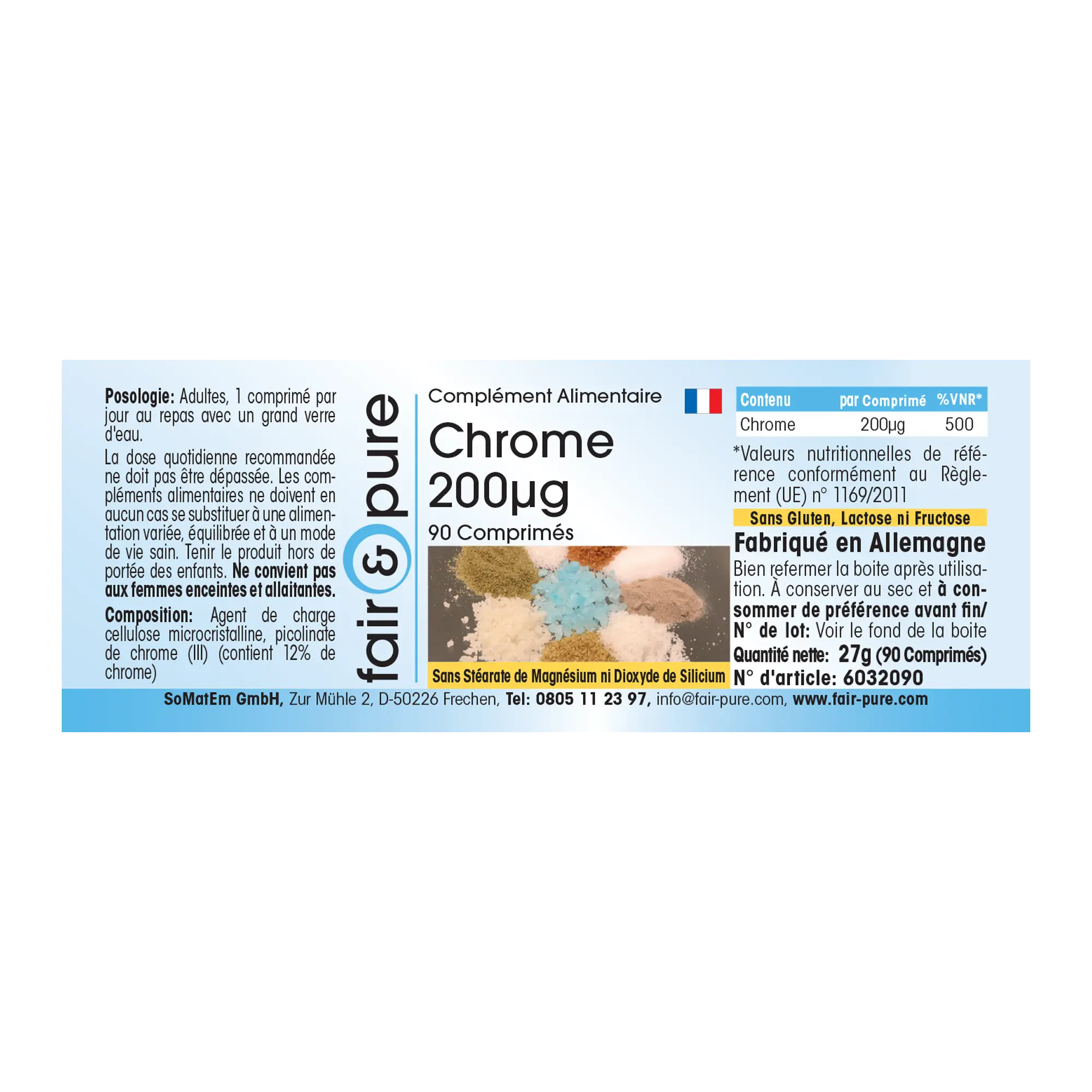 Chrome 200µg