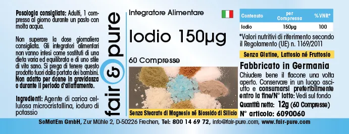 Iodio 150µg