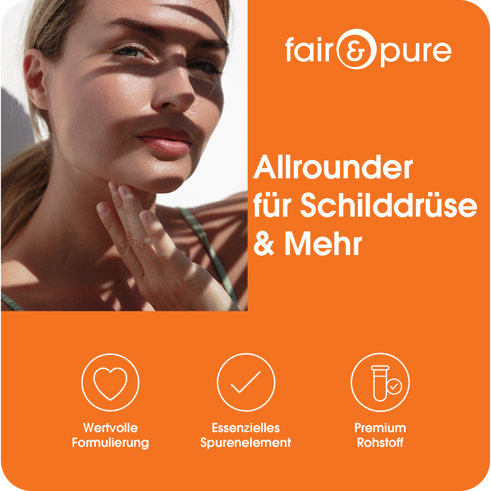 Iode 400µg – 180 Comprimés – Plus de 100 % de l'apport quotidien | Fair & Pure