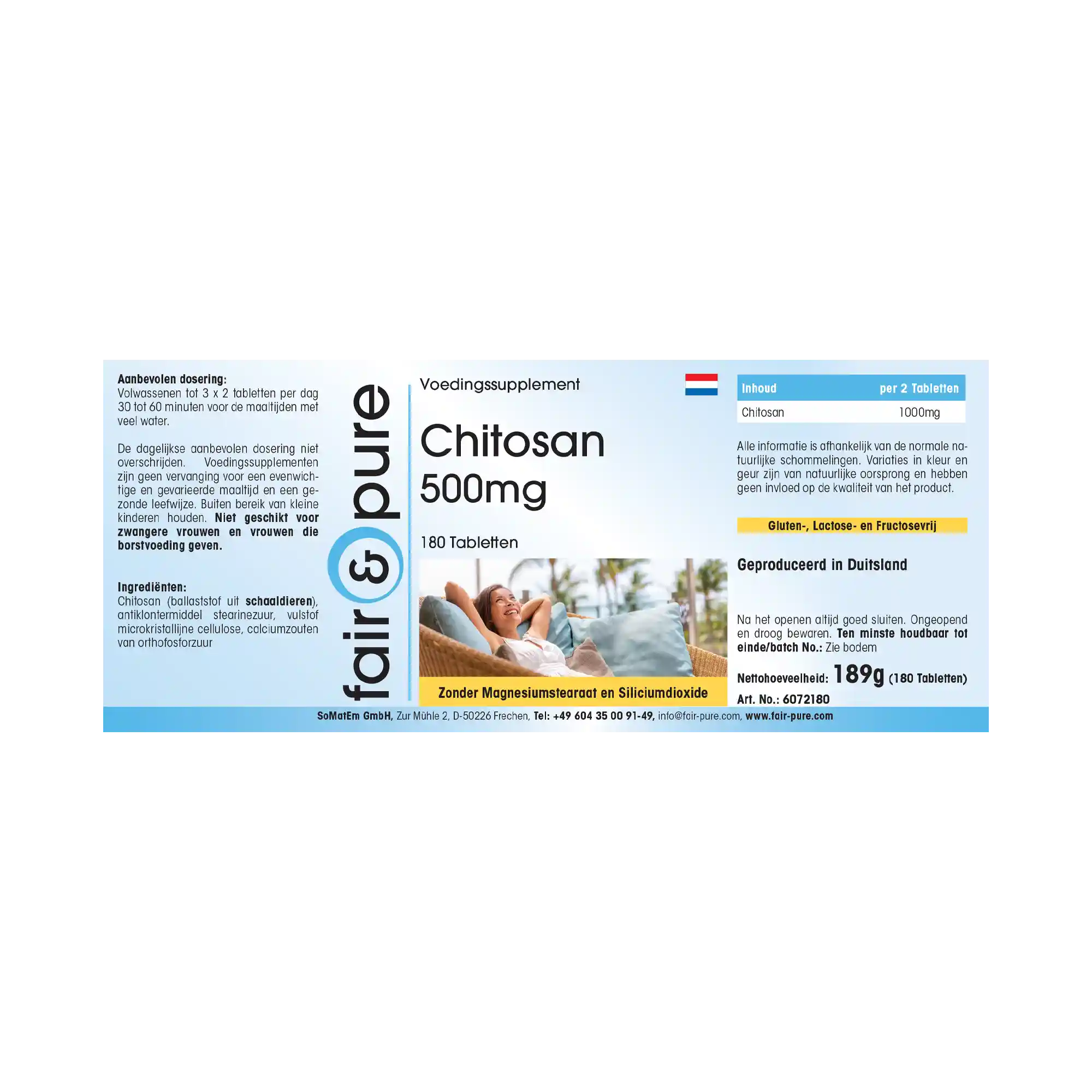 Chitosane 500mg