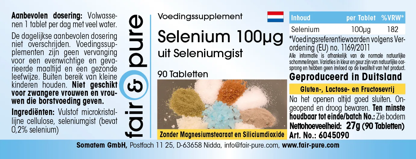 Sélénium 100µg