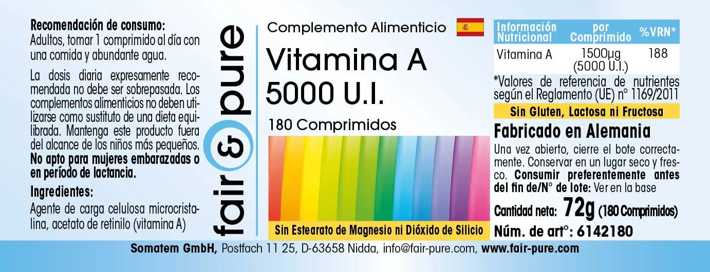 Vitamin A 5000 I.U.