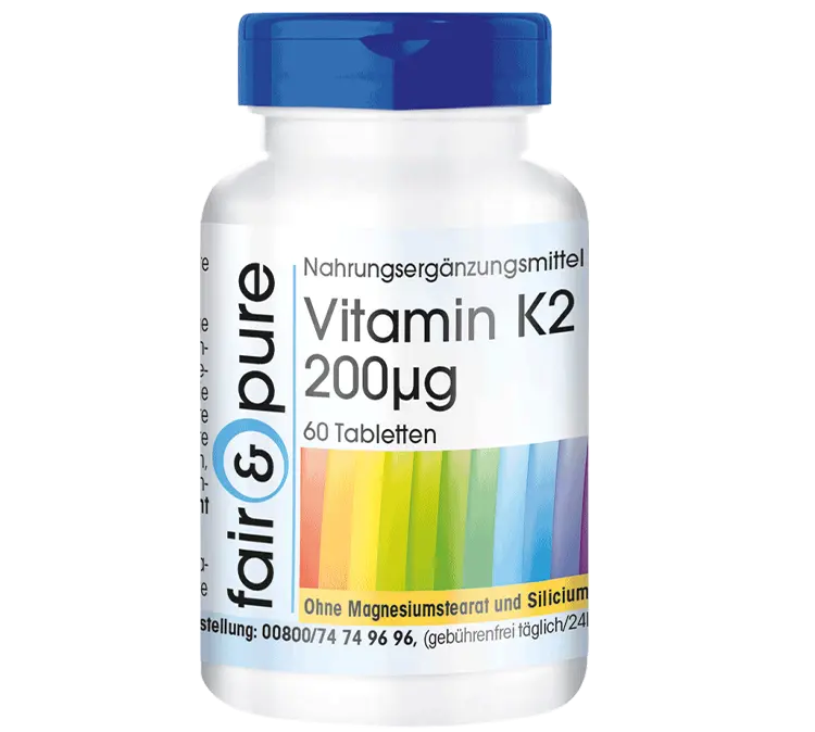 Vitamin K2 200µg | 60 Tabletten