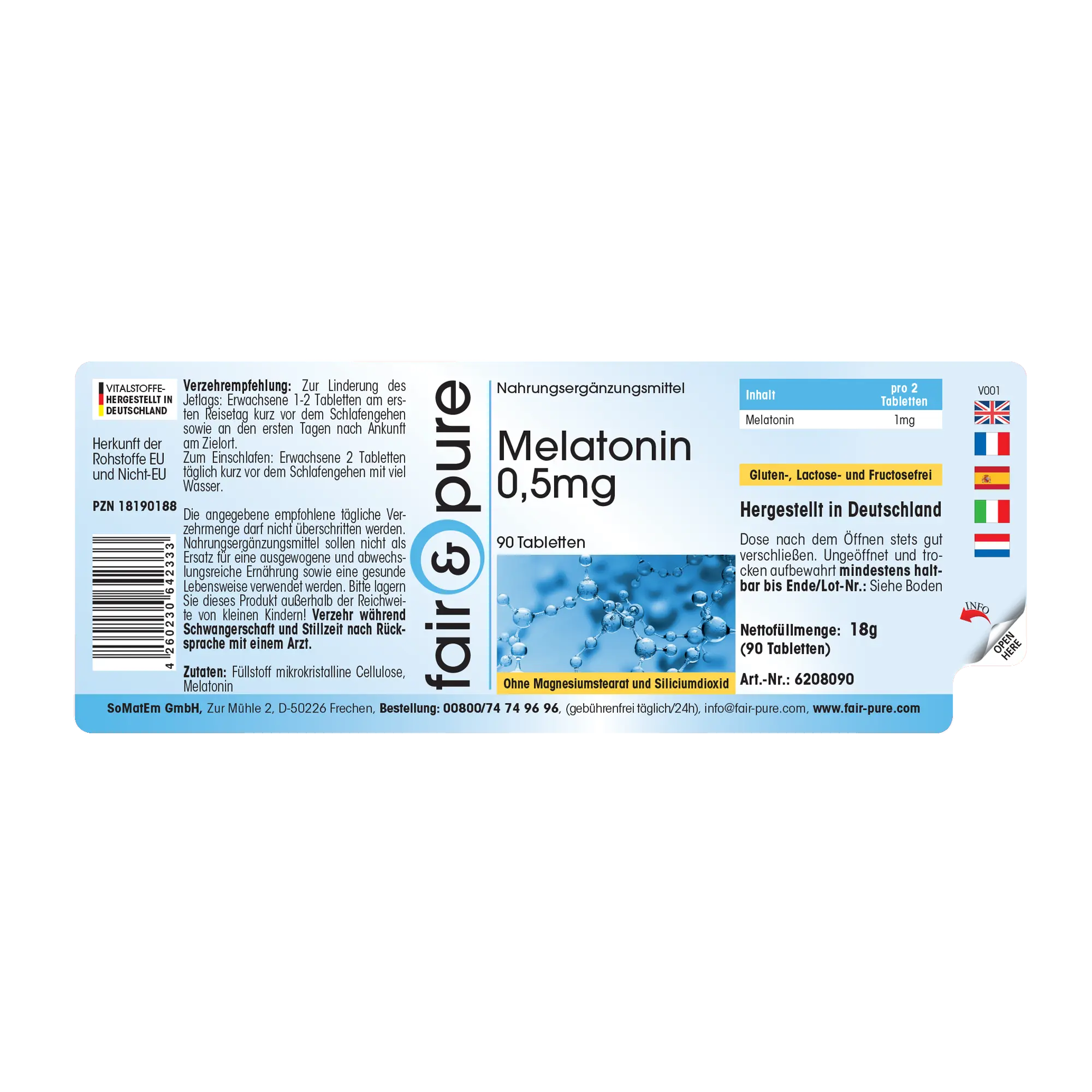 Melatonin 0,5mg